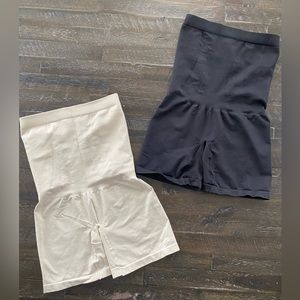 Two BLANQI® Everyday™ Postpartum Belly Support Girlshorts